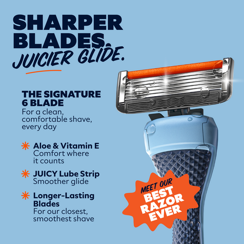 The Men's Signature 6 Blade Razor