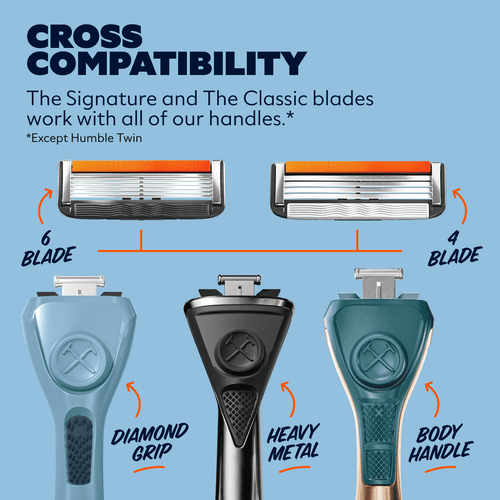 Body Shaver Handle