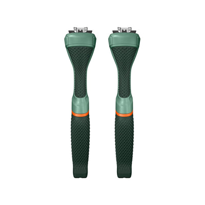 Diamond Grip Handle Green 2 pack