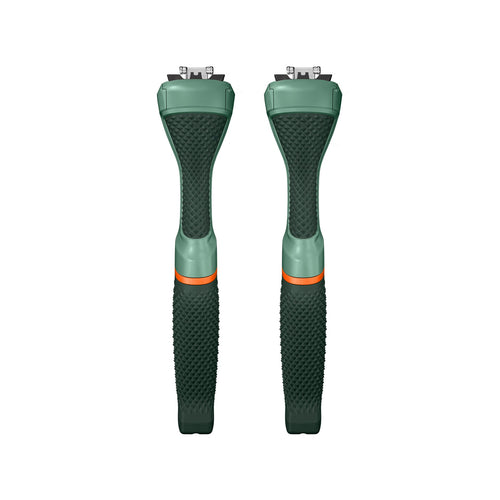 Diamond Grip Handle Green 2 pack