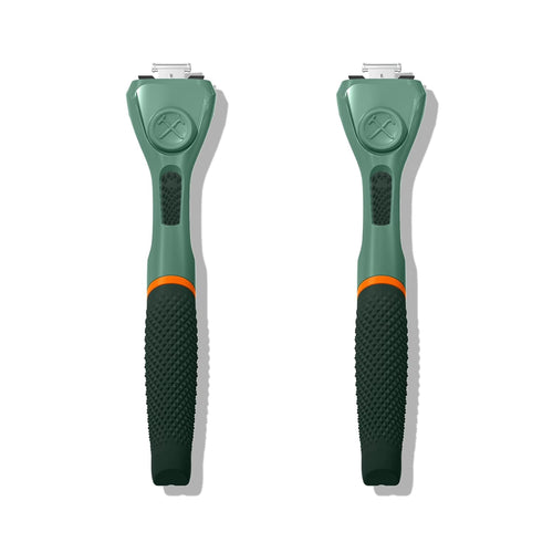 Diamond Grip Handle Green 2 pack