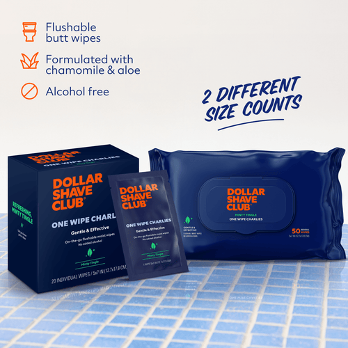 One Wipe Charlies Butt Wipes